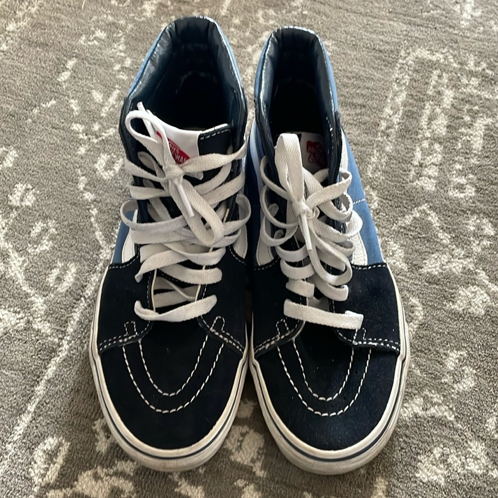 Vans Sk8 Hi Canvas and Suede Women 7.5